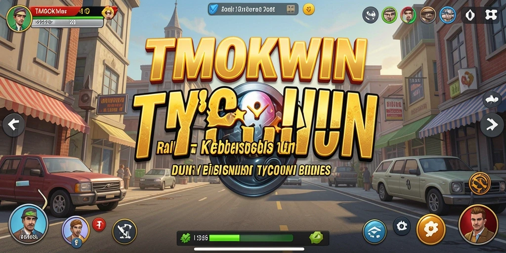 Tampilan gameplay TMOKWIN dengan visual yang menarik dan dinamis.